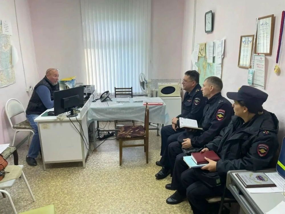 Встреча по вопросам антитеррористической безопасности объектов и оказанию медицинской помощи сотрудникам МВД