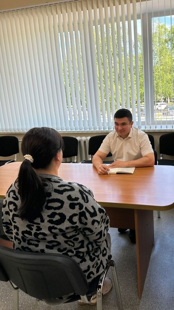 Главный врач Бирской больницы Хаматов Айдар Ралифович провел очередной прием граждан