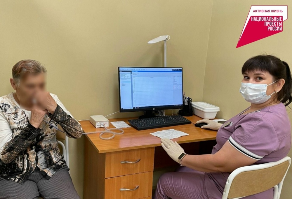 Центр здоровья Бирска получил современное медоборудование - аппарат для проведения спирометрических обследований