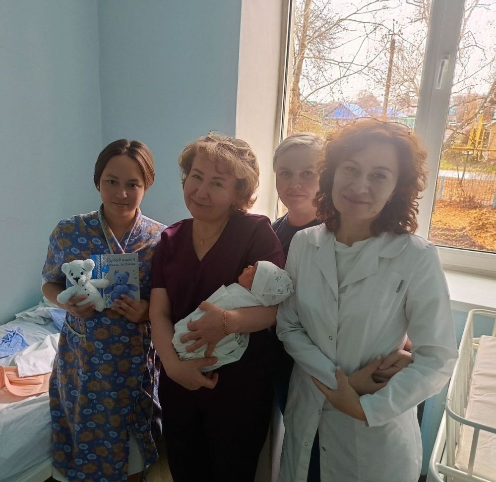 Юбилейный малыш родился в Бирском родильном отделении