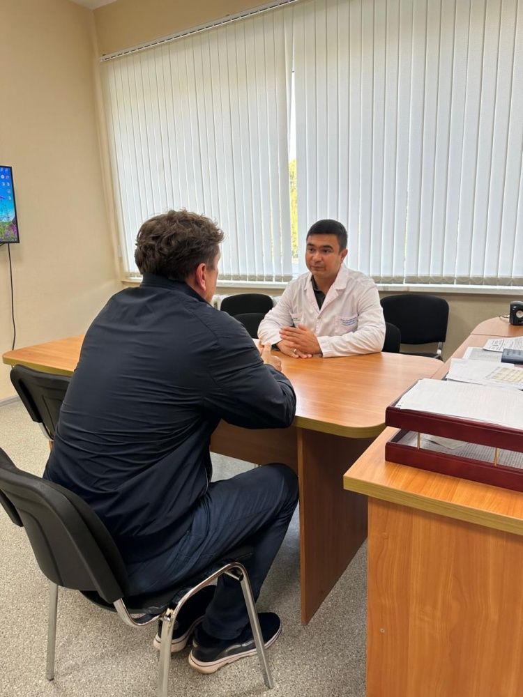 Очередной прием граждан провел главный врач Бирской больницы