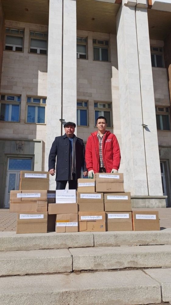 Гуманитарная помощь от нашей больницы