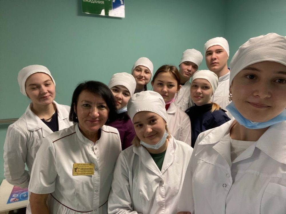 Студенты Бирского медико-фармацевтического колледжа на практике в Бирской ЦРБ