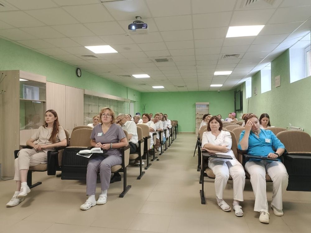 Школа артериальной гипертензии: кардиологи стационара делятся опытом с врачами поликлиники!