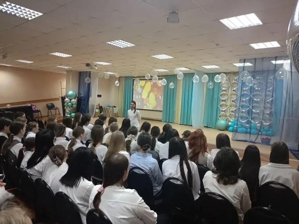 Сегодня для девочек 7-х классов прошла важная профилактическая беседа «Половая неприкосновенность»